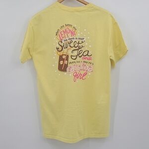 Carolina GIRLS Sweet Tea T-Shirt Yellow Size M